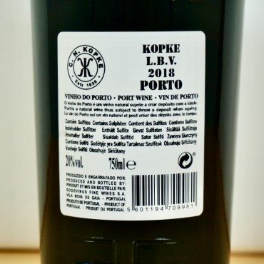 Port - Kopke LBV 2018 Port / 75cl / 20%