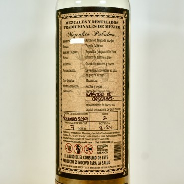Pal'Alma Cascabel by Almamezcalera Destilado de Agave / 70cl / 53%