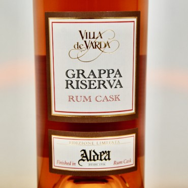 Grappa - Villa De Varda Riserva Rum Cask Finish Aldea / 70cl / 42%