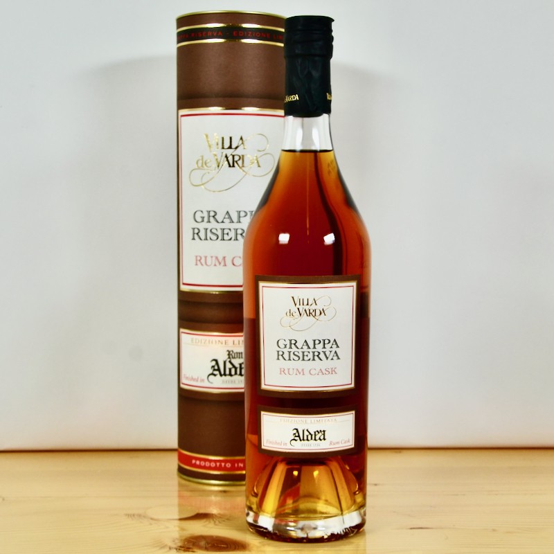 Grappa - Villa De Varda Riserva Rum Cask Finish Aldea / 70cl / 42%