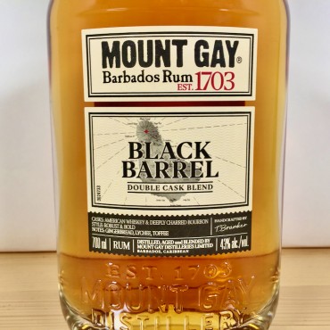 Rum - Mount Gay Rum Black Barrel / 70cl / 43%