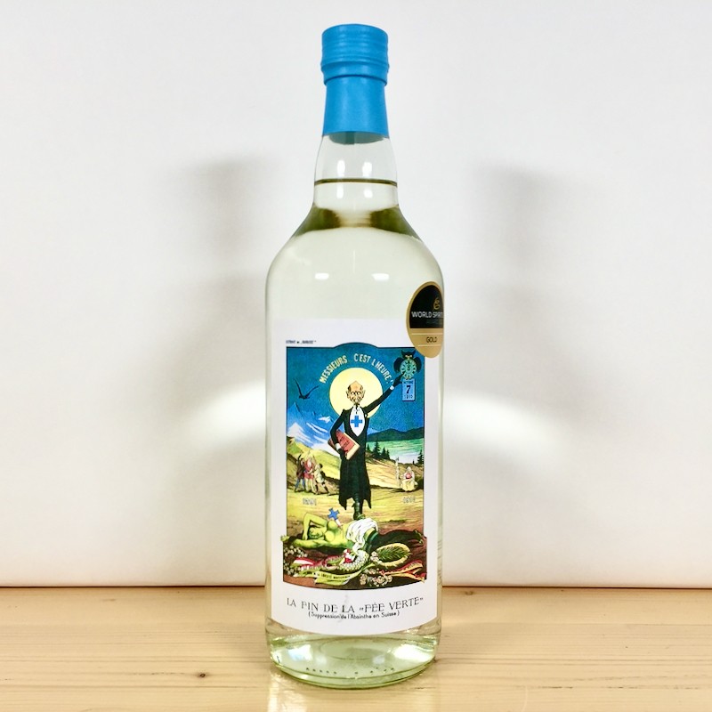 Absintherie Guilloud, Absinthe La Fin de la Fée Verte "Guguss", 100 cl, 54 % vol.