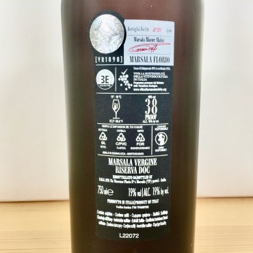 Marsala - Florio Vergine Riserva 23 Years 1998 / 75cl / 19%