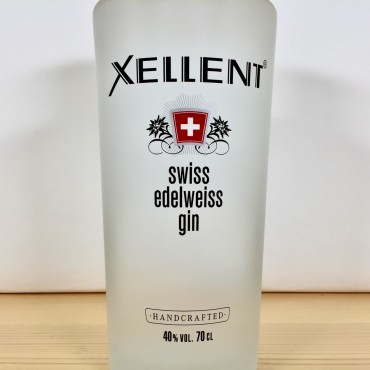 Gin - Xellent Swiss Edelweiss Gin / 70cl / 40%
