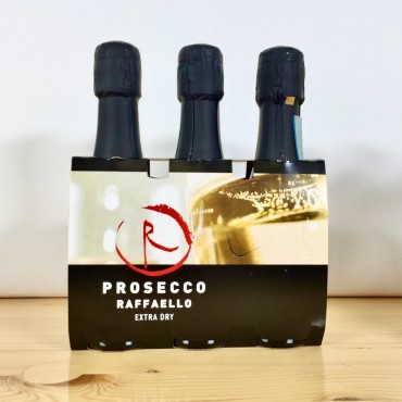 Prosecco - Raffaello DOC Extra Dry 3er Set / 3x20cl / 11%