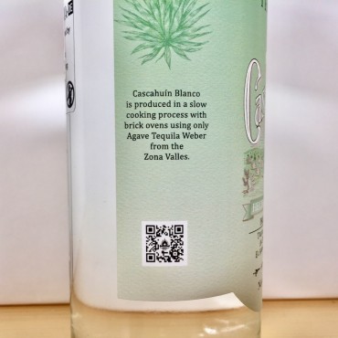 Cascahuin Tequila Blanco, 70 cl, 40 % vol.
