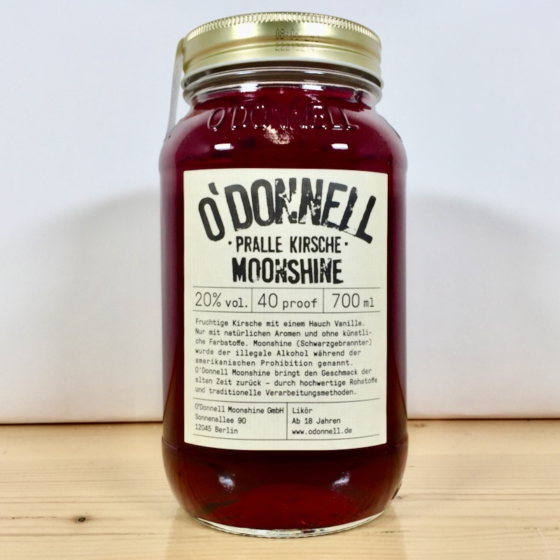 Liqueur - Moonshine O’Donnell Very Cherry / Pralle Kirsche / 70cl / 20%