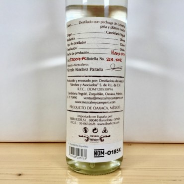 Mezcal - Rey Campero Pechuga de Codorniz / 70cl / 48.3%