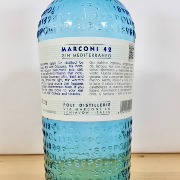 Gin - Marconi 42 by Poli / 70cl / 42%