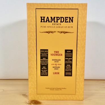 Rum - Hampden Estate The Younger LROK 2016 Big Bottle / 300cl / 47%