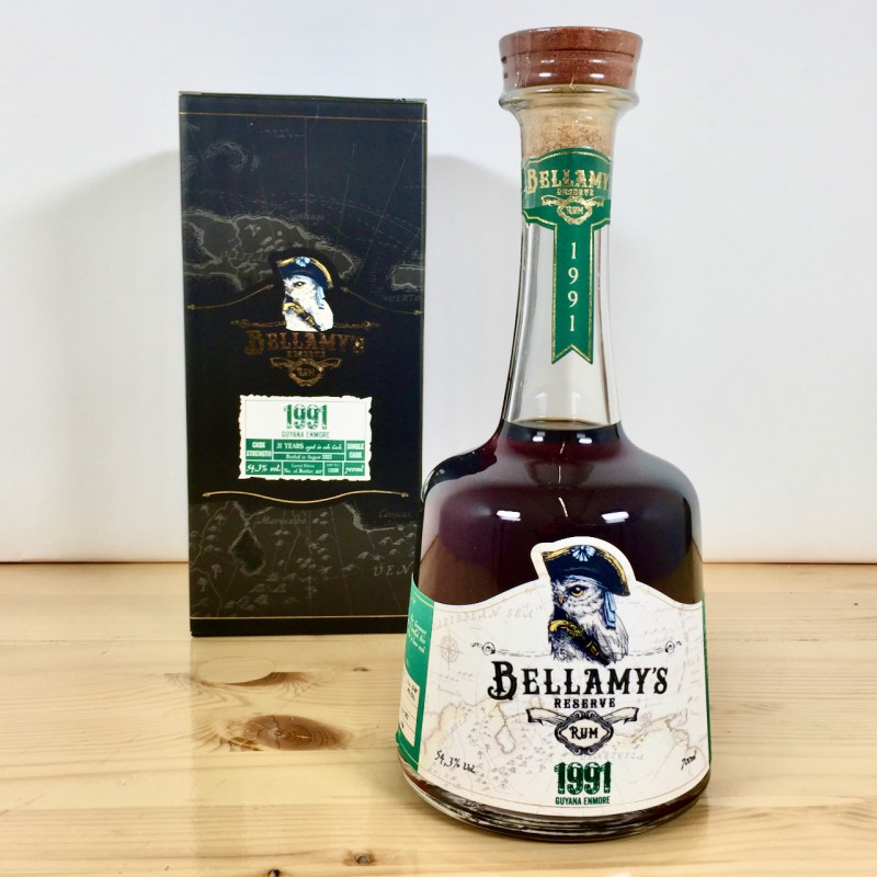 Rum - Bellamy's Guyana Enmore 1991 Reserve Rum 31 Years / 70cl / 54.3%