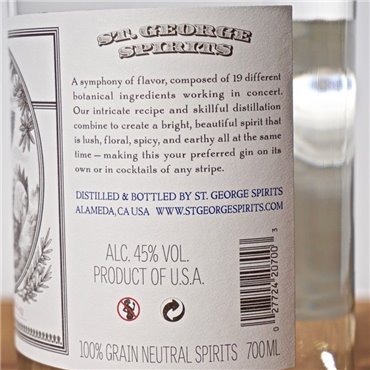 Gin - St. George Botanivore / 70cl / 45% Gin 50,00 CHF