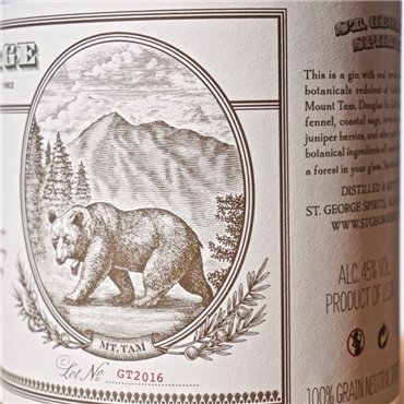 Gin - St. George Terroir / 70cl / 45% Gin 51,00 CHF