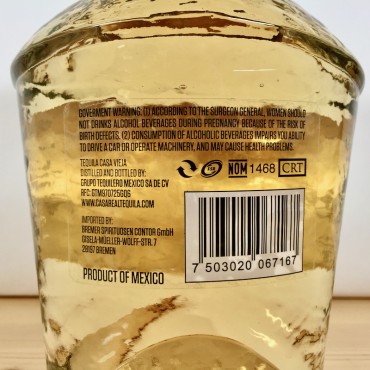 Tequila - Casa Vieja Reposado / 70cl / 38%