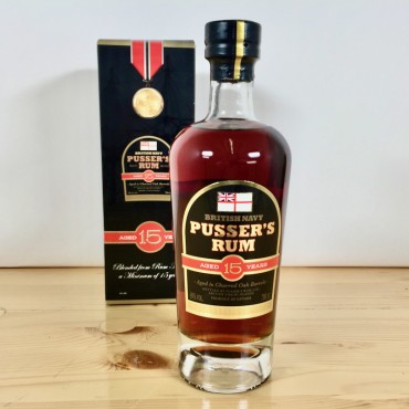 Rum - Pussers British Navy Rum 15 Years / 70cl / 40%