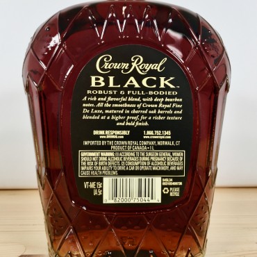 Whisk(e)y - Crown Royal Black Liter / 100cl / 45%