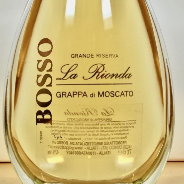 Grappa - Bosso Grappa di Moscato La Rionda Grande Riserva 1994 / 70cl / 42%