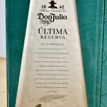 Don Julio Ultima Reserva Tequila Extra Anejo / 75cl / 40%