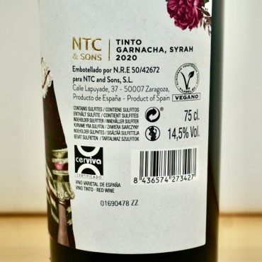 Frida Kahlo NTC & Sons Tinto Leo y Frida Rotwein / 75cl / 14.5%