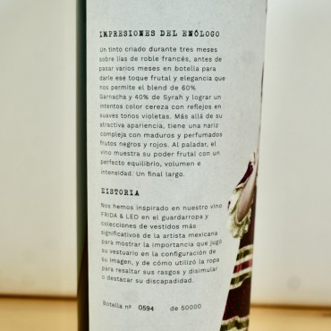 Frida Kahlo NTC & Sons Tinto Leo y Frida Rotwein / 75cl / 14.5%