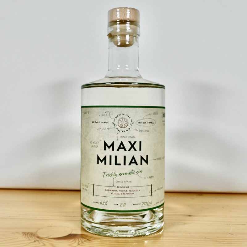 Gin - Maxi Milian Italian Gin / 70cl / 43%