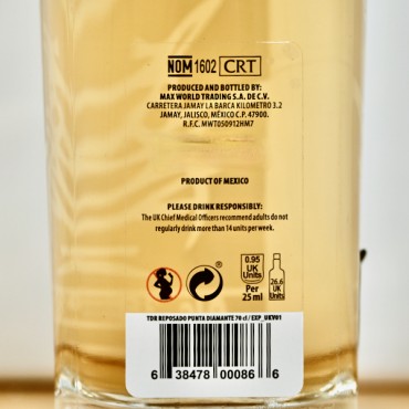 Don Ramon Punta Diamante Tequila Reposado by Pierce Brosnan / 70cl / 38%