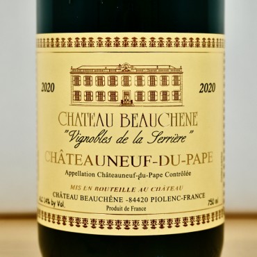 Wein - Chateau Beauchene Serriere Chateauneuf-du-Pape AOC 2020 Frankreich / 75cl / 14%
