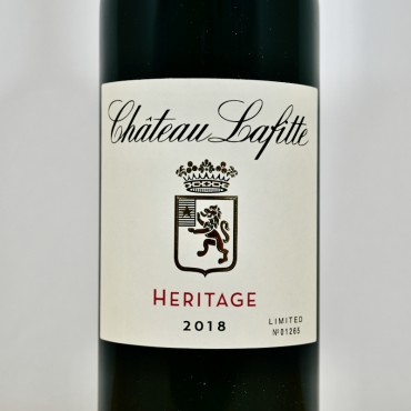 Wein - Chateau Lafitte Heritage Bordeaux AOC 2018 Frankreich / 75cl / 14.5%