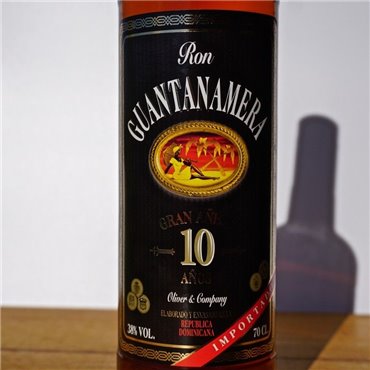 Rum - Guantanamera Anejo 10 Years / 70cl / 38% Rum 35,00 CHF
