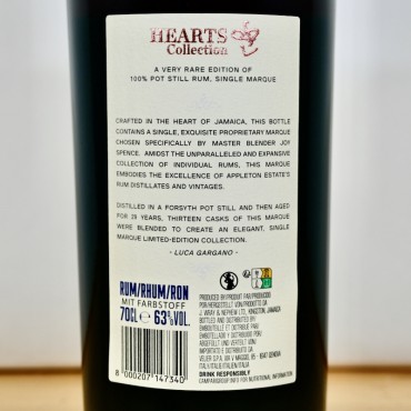 Rum - Appleton Estate 1993 Hearts Collection / 70cl / 63%
