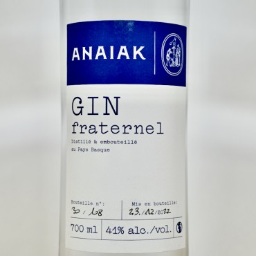 Gin - Anaiak Fraternel / 70cl / 41%