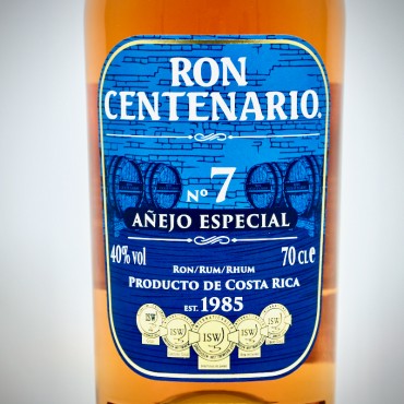 Rum - Centenario Rum Anejo Especial 7 Years / 70cl / 40%