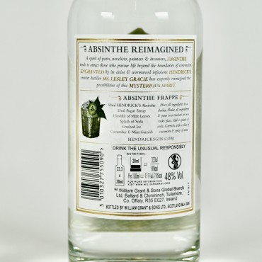 Absinthe - Hendrick's Absinthe / 70cl / 48%