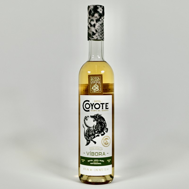Coyote Triunfo Del Desierto Sotol Vibora, 70 cl, 45 % vol.