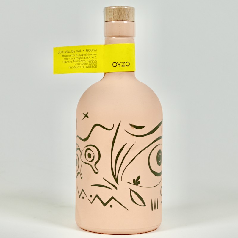 Ouzo - Mitilini Greece in a Bottle Oyzo Rosa / 50cl / 38%