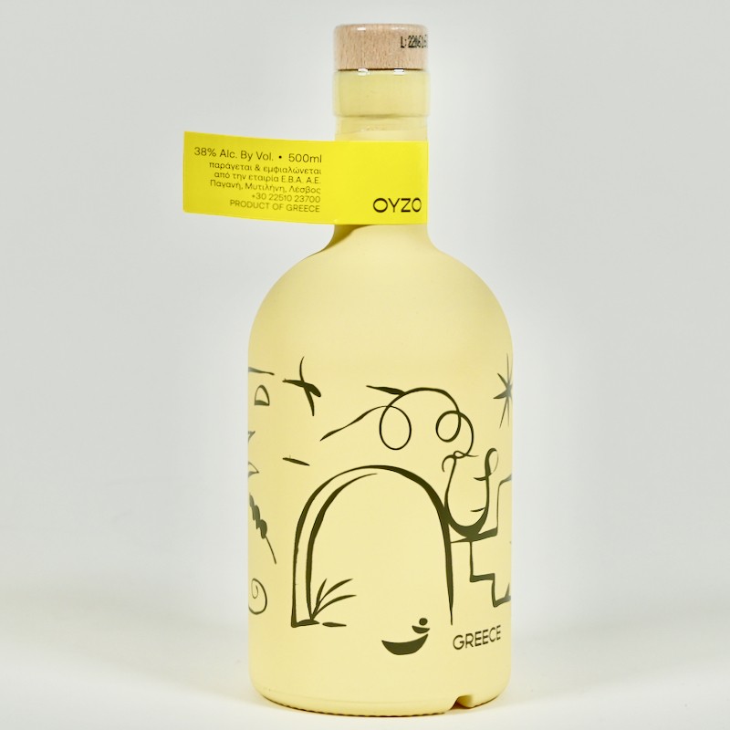 Ouzo - Mitilini Greece in a Bottle Oyzo / 50cl / 38%