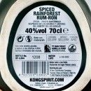 Rum - KONG Rainforest Black Edition / 70cl / 40%