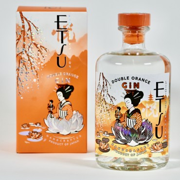 Gin - ETSU Double Orange Japanese Gin / 70cl / 43%