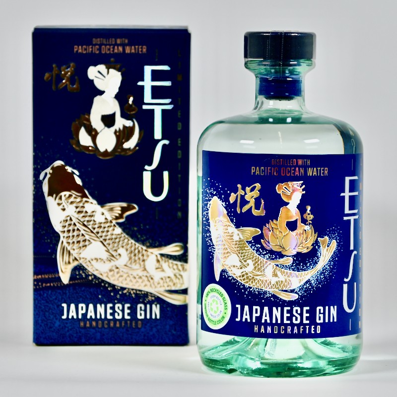 Gin - ETSU Pacific Ocean Water Japanese Gin / 70cl / 45%