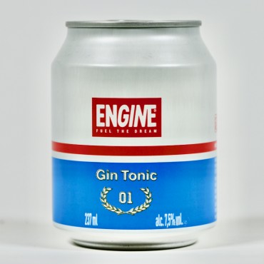 GinTonic - Engine GT - Il Gin Tonic delle Langhe - 1 x 23.7cl / 7.5%