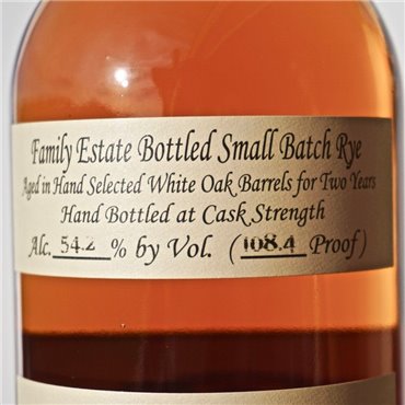 Whisk(e)y - Willett Family Estate Rye 2 Years / 75cl / 54.2% Whisk(e)y 83,00 CHF