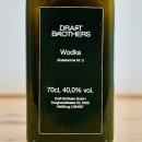Vodka - Draft Brothers Kasatschok Nr. 1 / 70cl / 40%
