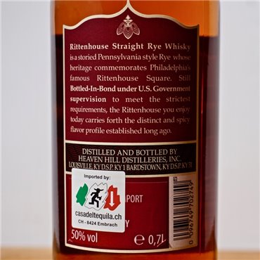 Whisk(e)y - Rittenhouse Rye / 70cl / 50% Whisk(e)y 48,00 CHF
