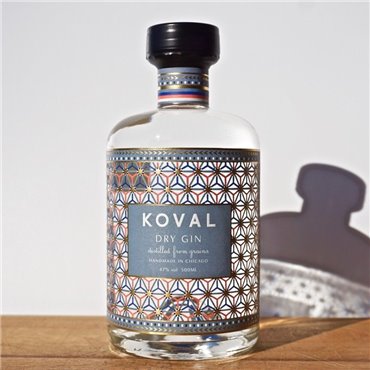 Gin - Koval Dry Gin / 50cl / 47% Gin 50,00 CHF