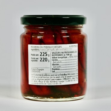 Espinaler Pimientos del Piquillo Lodosa Paprikaschoten 225/220g