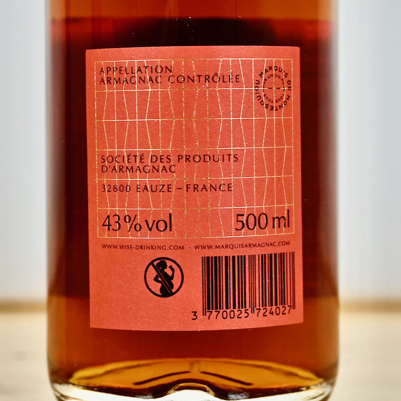 Armagnac - Marquis de Montesquiou XO / 50cl / 43%