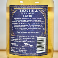 Whisk(e)y - St. Kilian Terence Hill The Hero Rauchig Whisky 70cl / 49%
