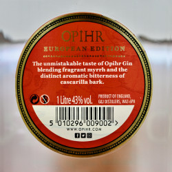 Gin - Opihr European Edition London Dry Gin Liter / 100cl / 43%
