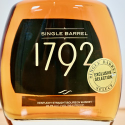1792 Single Barrel Kentucky Straigth Bourbon Whiskey / 75cl / 49.3%