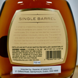 1792 Single Barrel Kentucky Straigth Bourbon Whiskey / 75cl / 49.3%